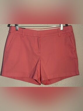J. Crew Coral Pink Bermuda Shorts